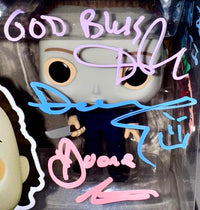 Daniel Roebuck,  Duane Whitaker Signed Funko Pop #1156 Michael Myers (Halloween) w/drawings and artwork - SWAU #01