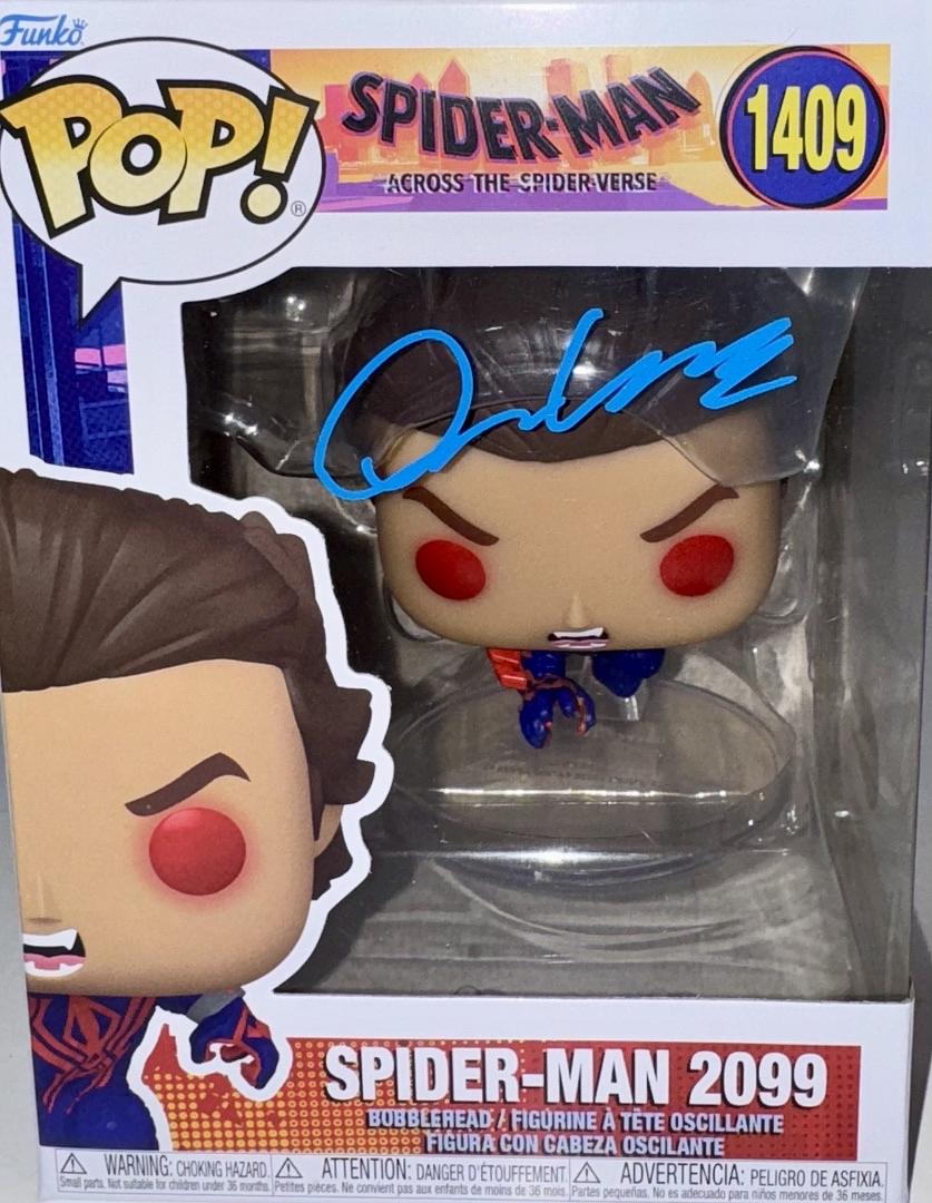 Oscar Isaac Signed Funko Pop #1409 "Spider-Man 2099" - Beckett COA