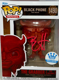 Ethan Hawke Signed Funk Pop #1490 "The Grabber" Red Molding Variant (Black Phone) - PSA COA