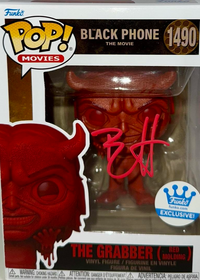 Ethan Hawke Signed Funk Pop #1490 "The Grabber" Red Molding Variant (Black Phone) - PSA COA