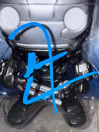 Don Cheadle Signed Funko Pop #128 (Avengers Civil War) - Beckett COA