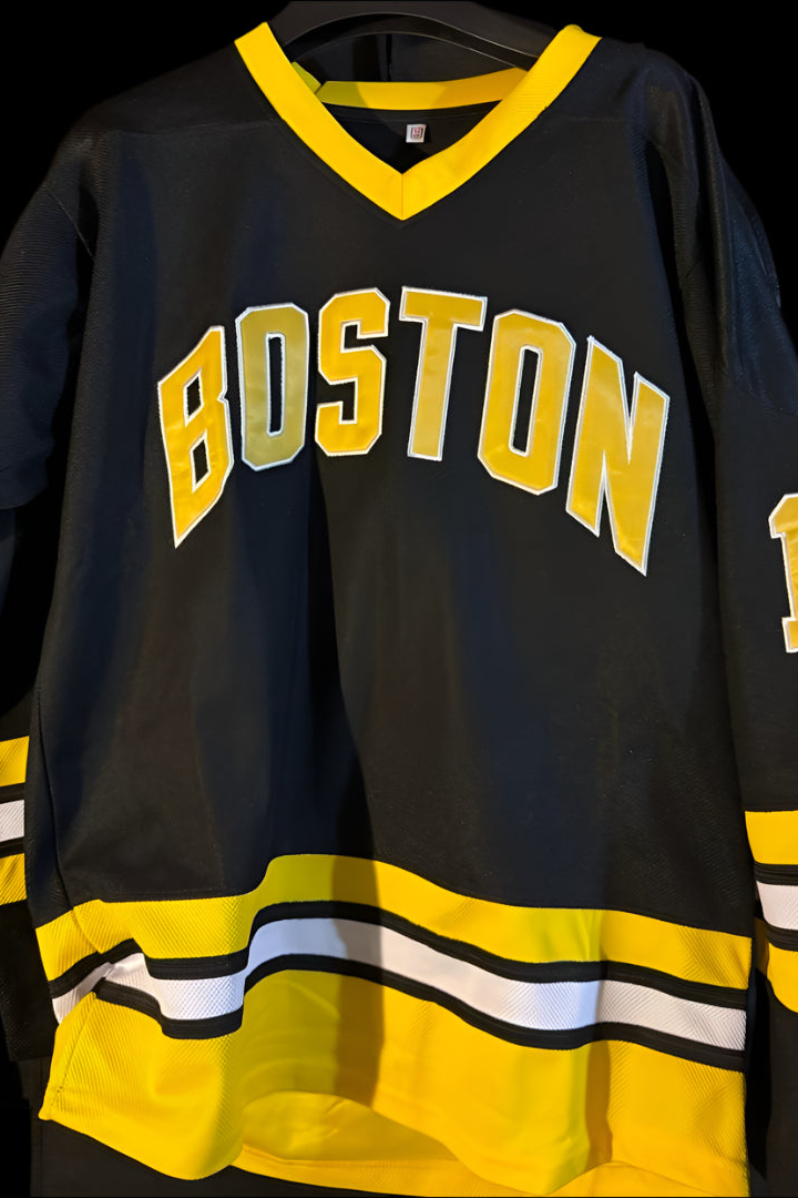 Adam Sandler Signed "Happy Gilmore" Bruins Replica Jersey -  JSA COA #03