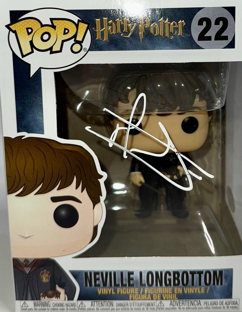 Matthew Lewis Signed Funko Pop #22 "Neville Longbottom" (Harry Potter) - Beckett COA #03