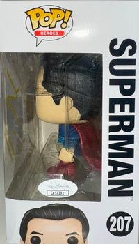 Henry Cavill Signed Funko Pop #207 "Superman" (Justice League) - JSA COA