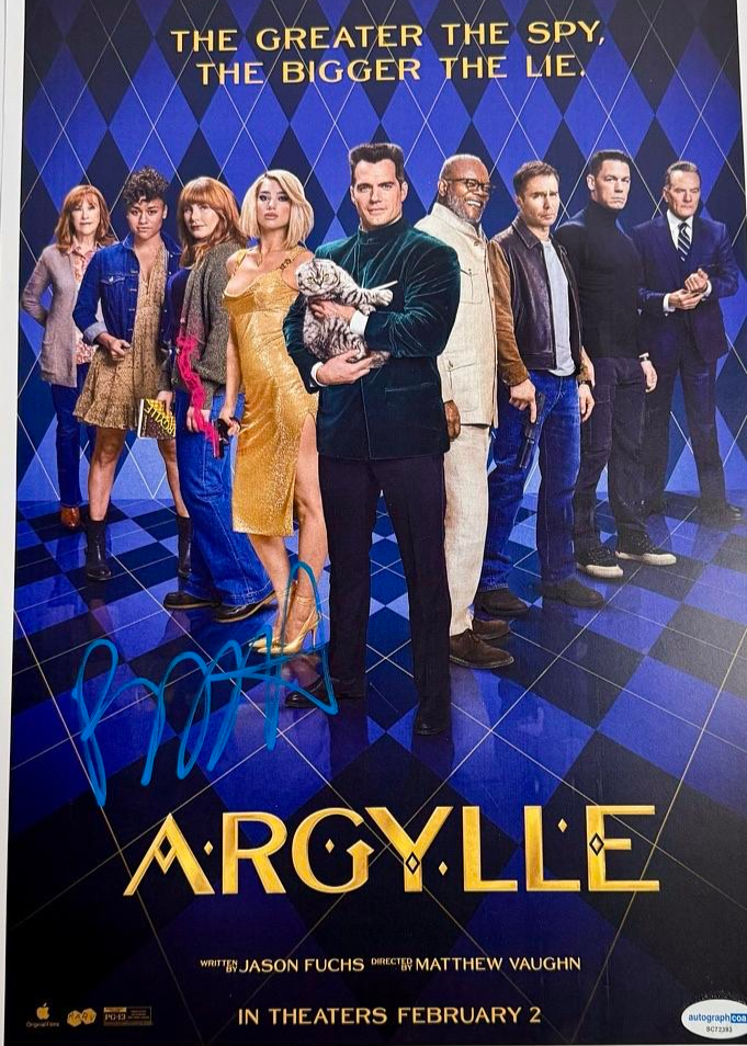 Bryce Dallas Howard Signed 11x17 Photo (Argyle) - ACOA
