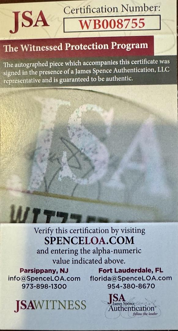Adrian Grenier, Kevin Connolly, Jerry Ferrara, Kevin Dillon Entourage Cast Signed License Plate -  JSA COA