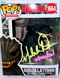 Malcom Danare Signed Funko Pop #1664 "Godzilla" w/drawing (Godzilla 1999) - SWAU
