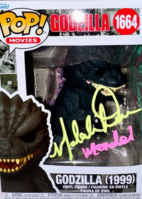 Malcom Danare Signed Funko Pop #1664 "Godzilla" w/drawing (Godzilla 1999) - SWAU
