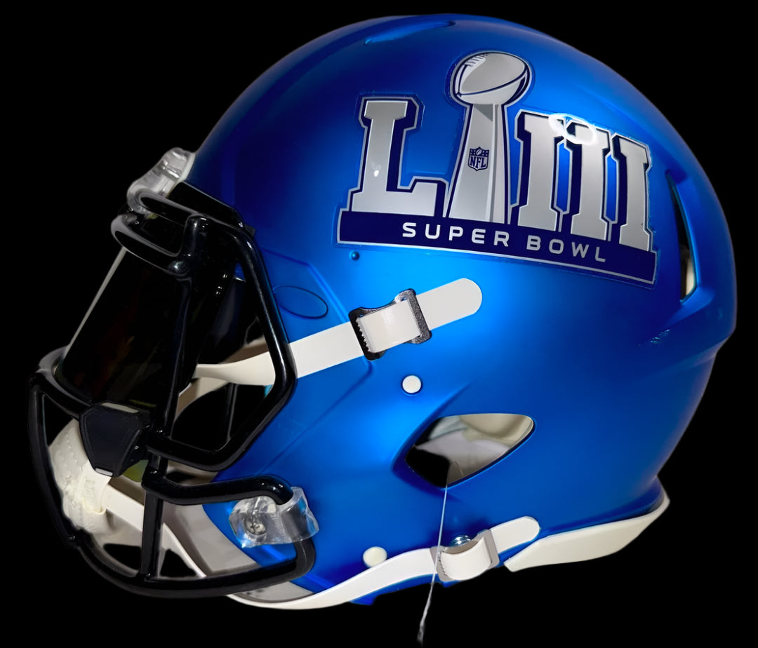 Tom Brady Autographed Full Size Authentic Super Bowl LIII Helmet *RARE* Tristar & GOAT COA