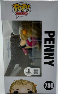Kaley Cuoco Signed #780 Penny from Big Bang Theory Funko Pop - Beckett COA
