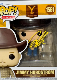 Jefferson White Signed Funko Pop #1561 "Jimmy  Hurdstrom" (Yellowstone) - Beckett COA #03