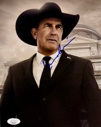 Kevin Costner Signed 8x10 Photo (Yellowstone) - JSA #01