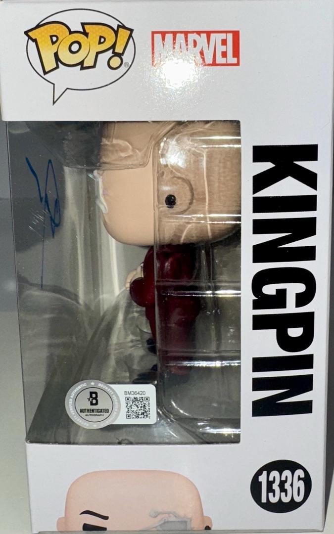 Vincent D'Onofrio Signed Funko Pop #1336 "Kingpin" (Echo) - Beckett COA