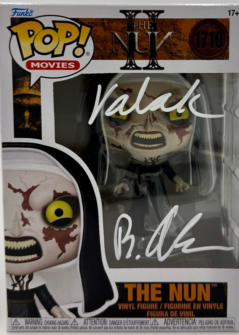 Bonnie Aarons Signed Funko Pop #1710 (The Nun)  - Beckett COA