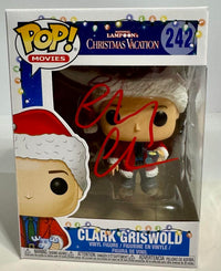 Chevy Chase Signed Funko Pop #242 "Clark Griswold" (Christmas Vacation) - Beckett COA #01