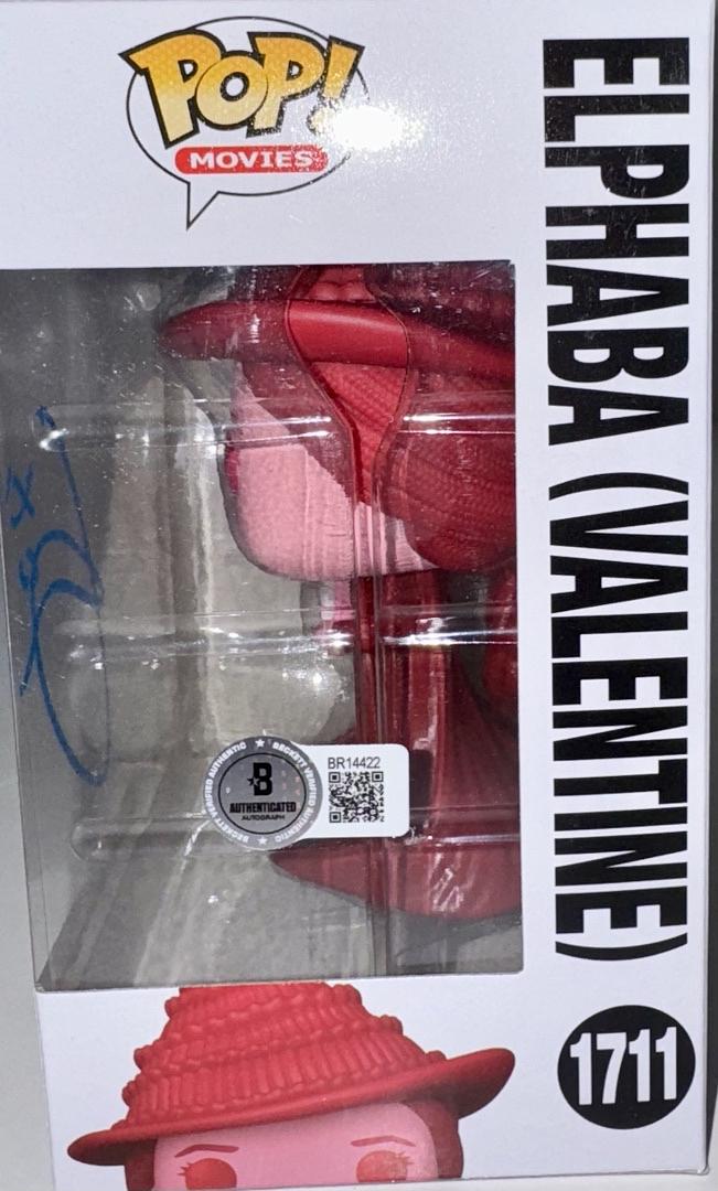 Cynthia Erivo Signed Funko Pop #1711 "Elphaba Valentine" (Wicked) - Beckett COA #01