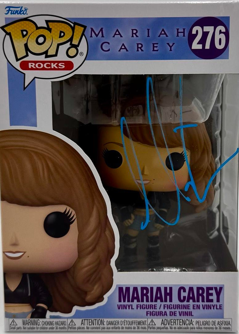 Mariah Carey Signed Funko Pop #276  - Beckett COA