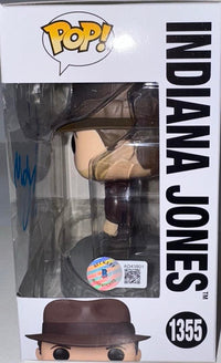 Harrison Ford Signed Funko Pop #1355 (Indiana Jones) - Beckett COA w/full letter of authenticity