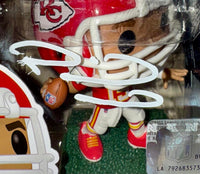 Patrick Mahomes Signed Kansas City Chiefs Funko Pop (White Ink) #148 - PSA Graded Near Mint, Authenticated / Encapsulated - Beckett & PSA COA