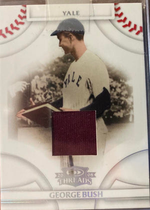 2008 George Bush Donruss Threads Swatch Card - #497/500