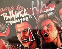 The Lost Boys Cast Signed 11x17 w/Kiefer Sutherland signed by 8 all with character name - Beckett COA