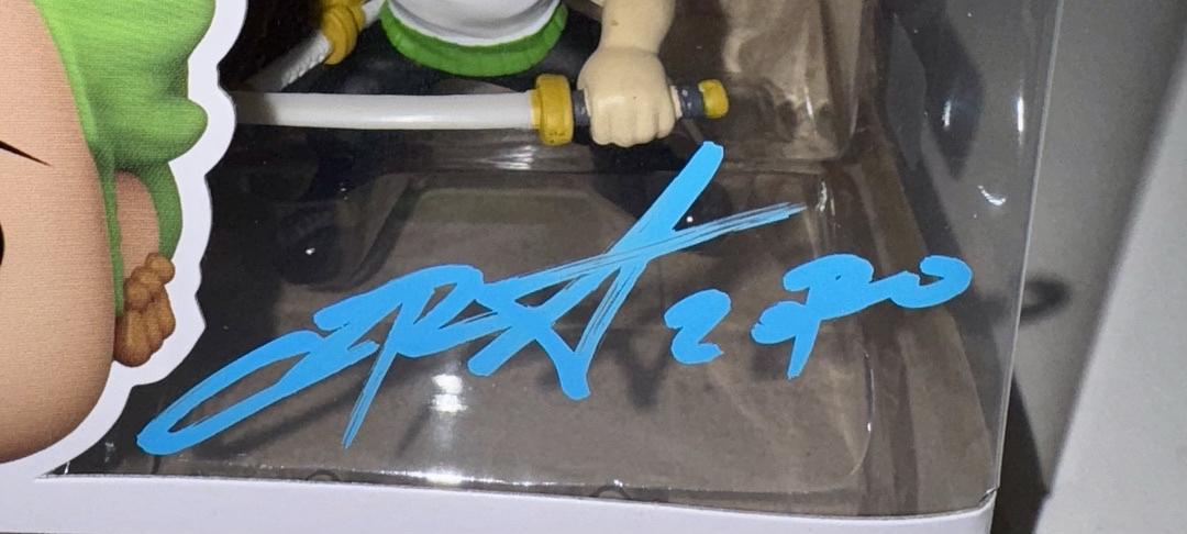 Chris Sabat Signed Funko Pop #1775 "Roronoa Zoro" (One Piece) - OC Celebrity Marketing #01