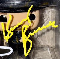 Kurt Russell Signed Funko Pop #851 Wyatt Earp Tombstone (Yellow Ink) - Beckett COA