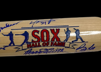 Red Sox Hall of Fame Alumni Autographed Cooperstown Bat Company Sure Shot / Beckett COA