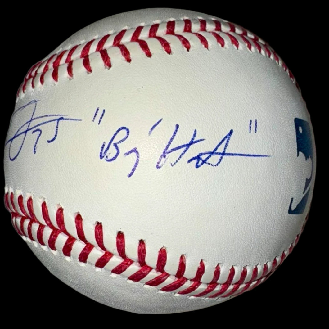 Frank Thomas Autographed Rawlings Official ROMLB Baseball w/  "Big Hurt" Inscription - Beckett COA
