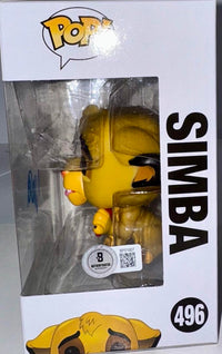 Matthew Broderick Signed Funko Pop #496 "Simba" (Lion King) - Beckett COA #02