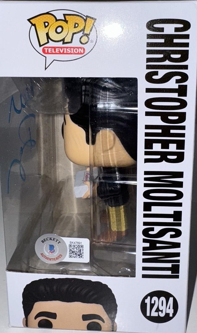 Michael Imperioli Signed Funko Pop #1294 Christopher Moltisanti (Sopranos)  - Beckett COA