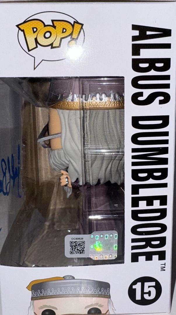 Jeff Bergman Signed Funko Pop #15 "Albus Dumbledore" (Harry Potter) - OC Celebrity Marketing