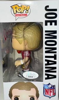 Joe Montana Signed Funko Pop #84 San Francisco 49ers - JSA COA