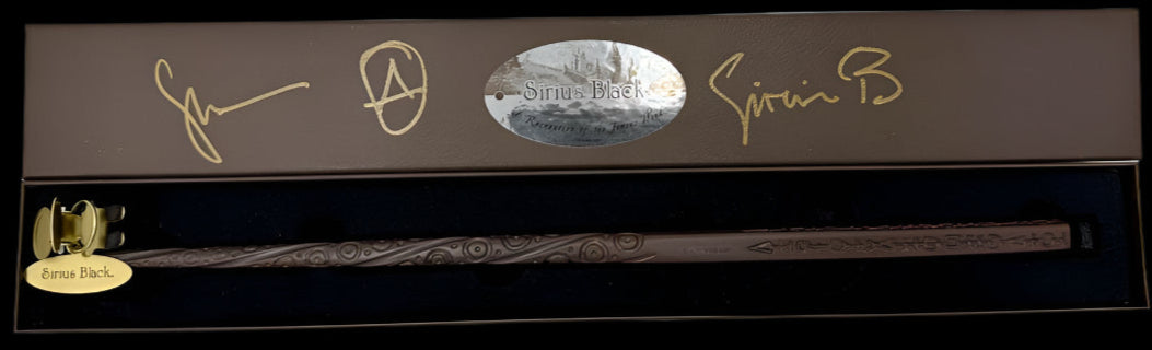 Gary Oldman Signed Wizard Wand (Harry Potter) #01 w/Inscription - Beckett COA