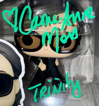 Carrie Anne Moss Signed Funko Pop #1173 "Trinity" (Matrix) - Official Pix #01