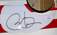 Barack Obama Signed American Flag Guitar - JSA COA #01