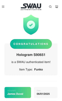 James Duval Signed Funko Pop #283 (Independence Day) w/Inscription - SWAU #03