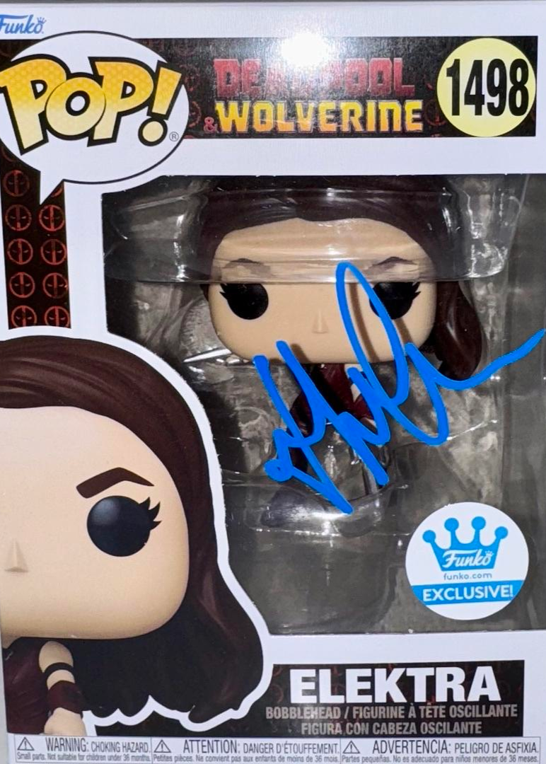 Jennifer Garner Signed Funko Pop #1498 "Elektra" Deadpool & Wolverine - Beckett COA #03
