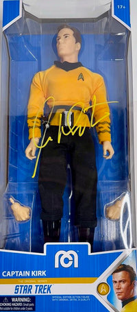 William Shatner Signed Captain Kirk Mego 14" Action Figure (Star Trek) - JSA COA