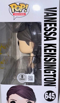Elizabeth Hurley Signed Funko Pop #645 "Vanessa Kensington" Austin Powers (Yellow Ink) - Beckett COA