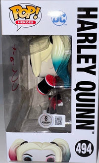 Margot Robbie Signed Funko Pop #494 Harley Quinn (Suicide Squad)  - Beckett COA