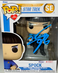 Zachary Quinto Signed Funko Pop SE "Spock" (Star Treck) - Beckett COA #02
