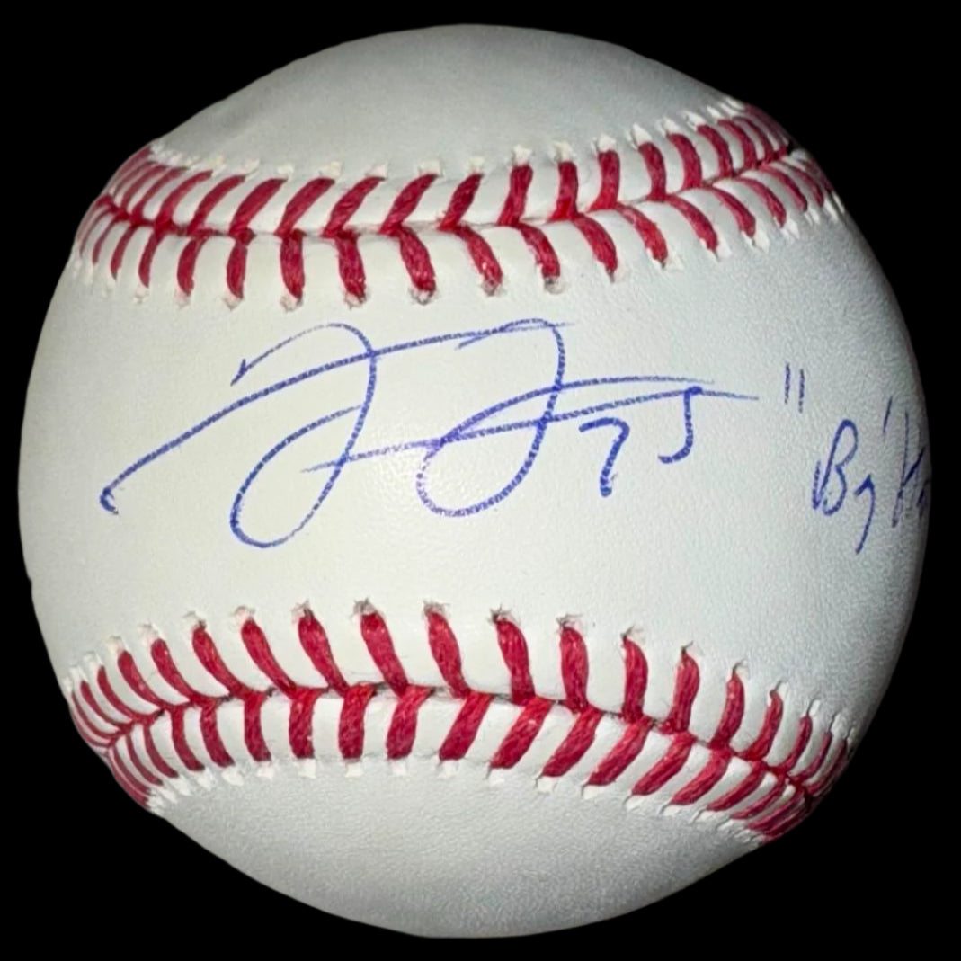 Frank Thomas Autographed Rawlings Official ROMLB Baseball w/  "Big Hurt" Inscription - Beckett COA