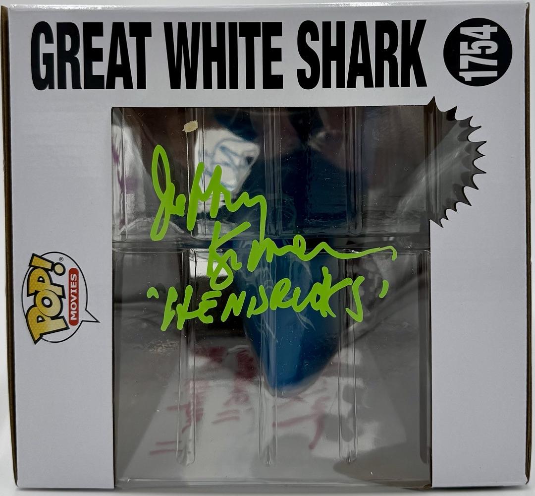 Richard Dreyfuss, Jeffrey Kramer, Jeffrey Vorhees, Stephen and Jonathan Searle, Signed Funko Pop #1754 (Jaws) - Beckett COA #01