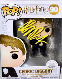 Robert Pattinson Signed Funko Pop #90 Cedric Diggory (Harry Potter) - Celebrity Authentics #01
