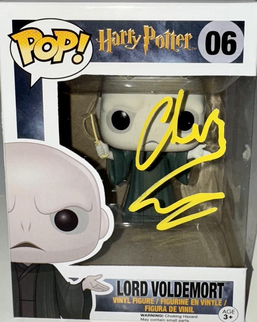 Christian Coulson Signed Funko Pop #06 "Lord Voldemort" (Harry Potter) - Beckett COA