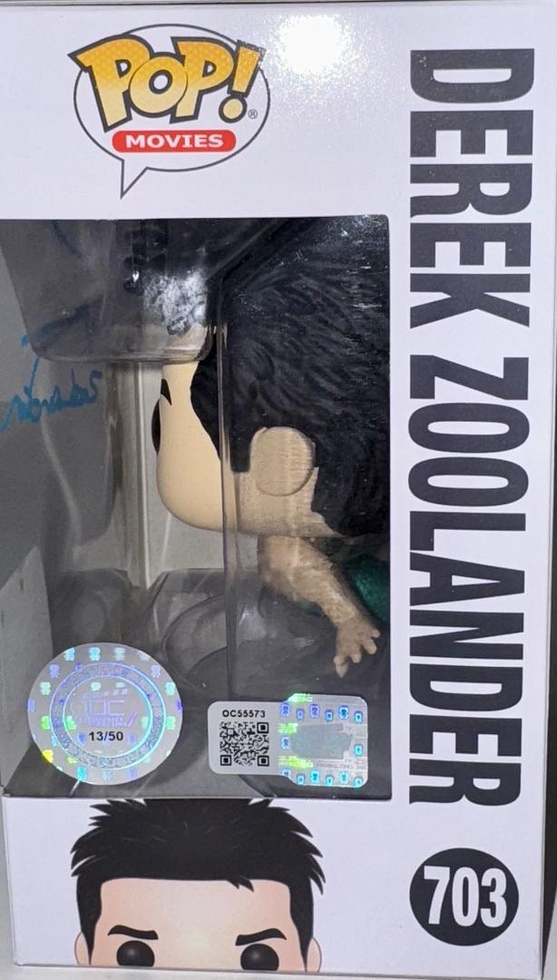 Ben Stiller Signed Funko Pop #703 "Derek Zoolander" - OC Celebrity Marketing #01