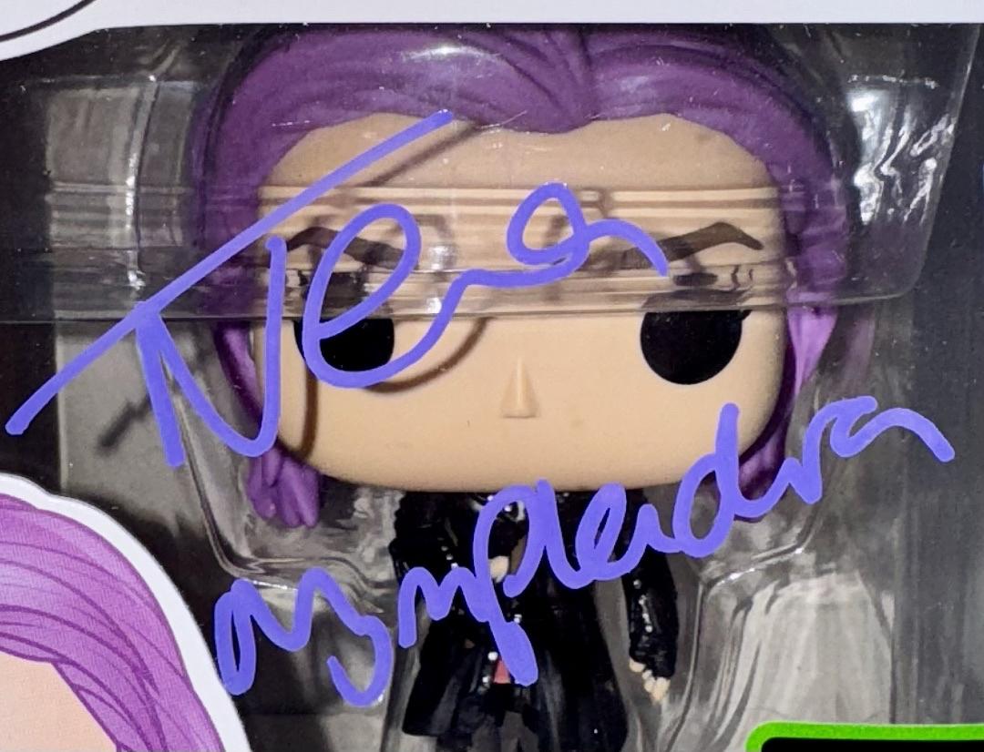 Natalia Tena Signed Funko Pop #107 "Nymphadora Tonks" (Harry Potter) - SWAU #03