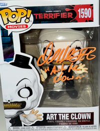 David Howard Thornton Signed Funko Pop #1590 "Art The Clown" (Terrifier) - Beckett COA
