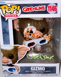 Howie Mandel Joe Dante Signed Funko Pop #1146 "Gizmo" (Gremlins) - OC Celebrity Marketing #03